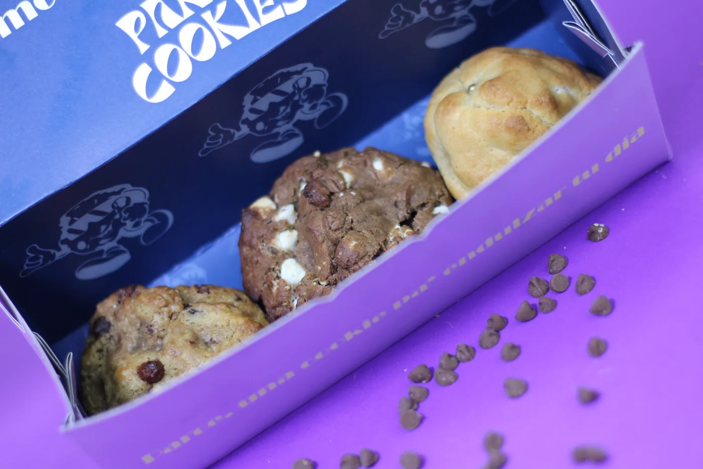 Caja Galletas x3